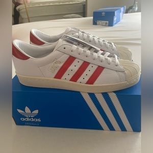 BRAND NEW❗️ ADIDAS SUPERSTAR OG RED/WHITE